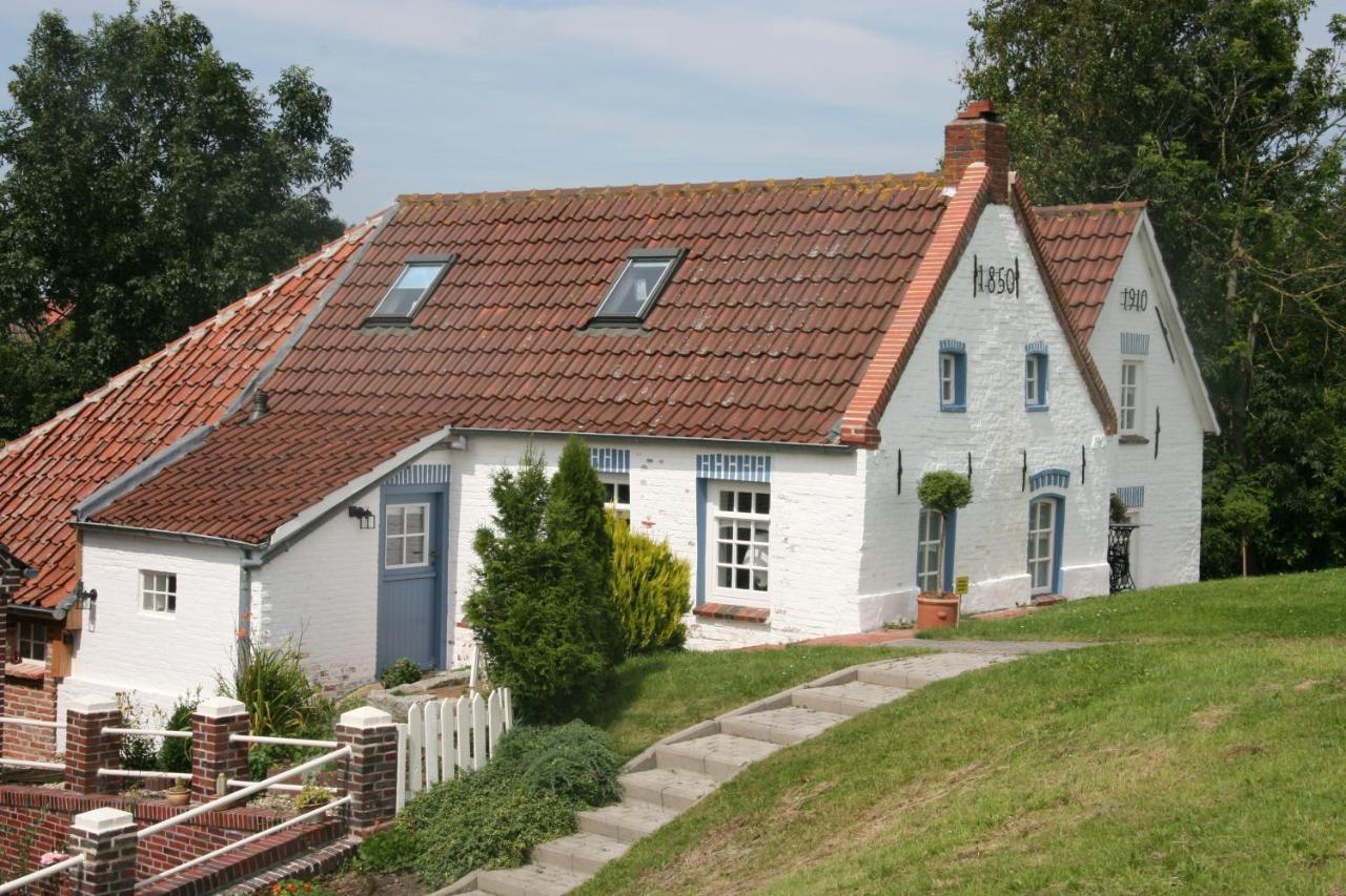 Huus Ant Deep Og Appartement Krummhörn Buitenkant foto