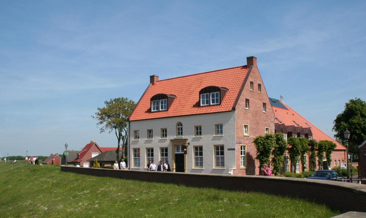 Huus Ant Deep Og Appartement Krummhörn Buitenkant foto